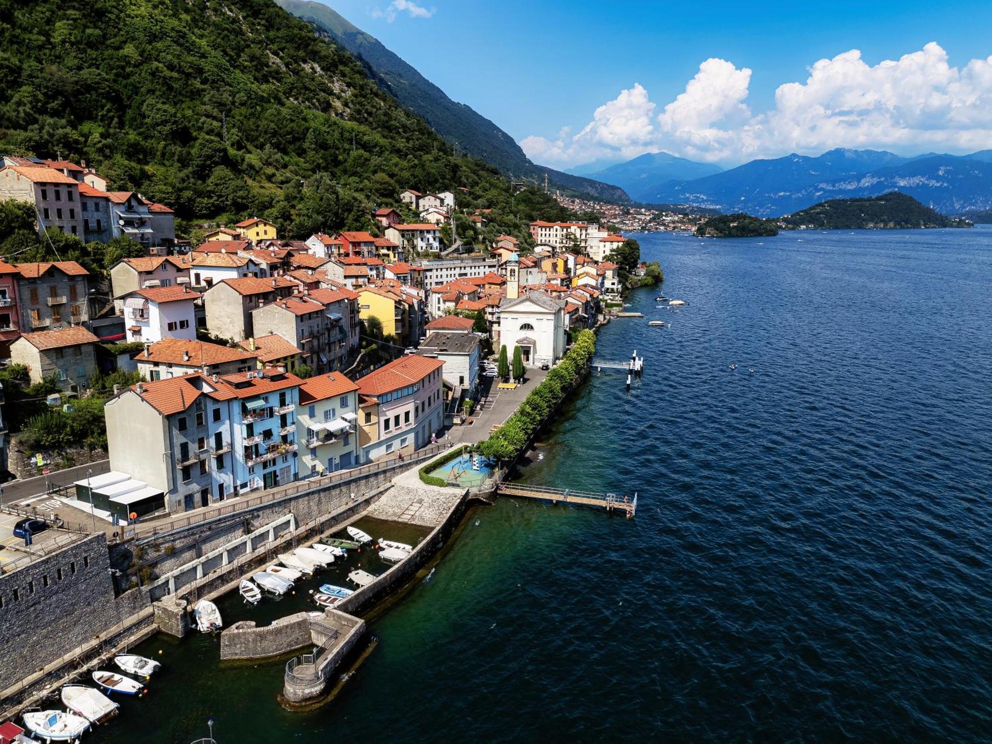 Delizioso Bilocale Vista Lago Colonno 외부 사진